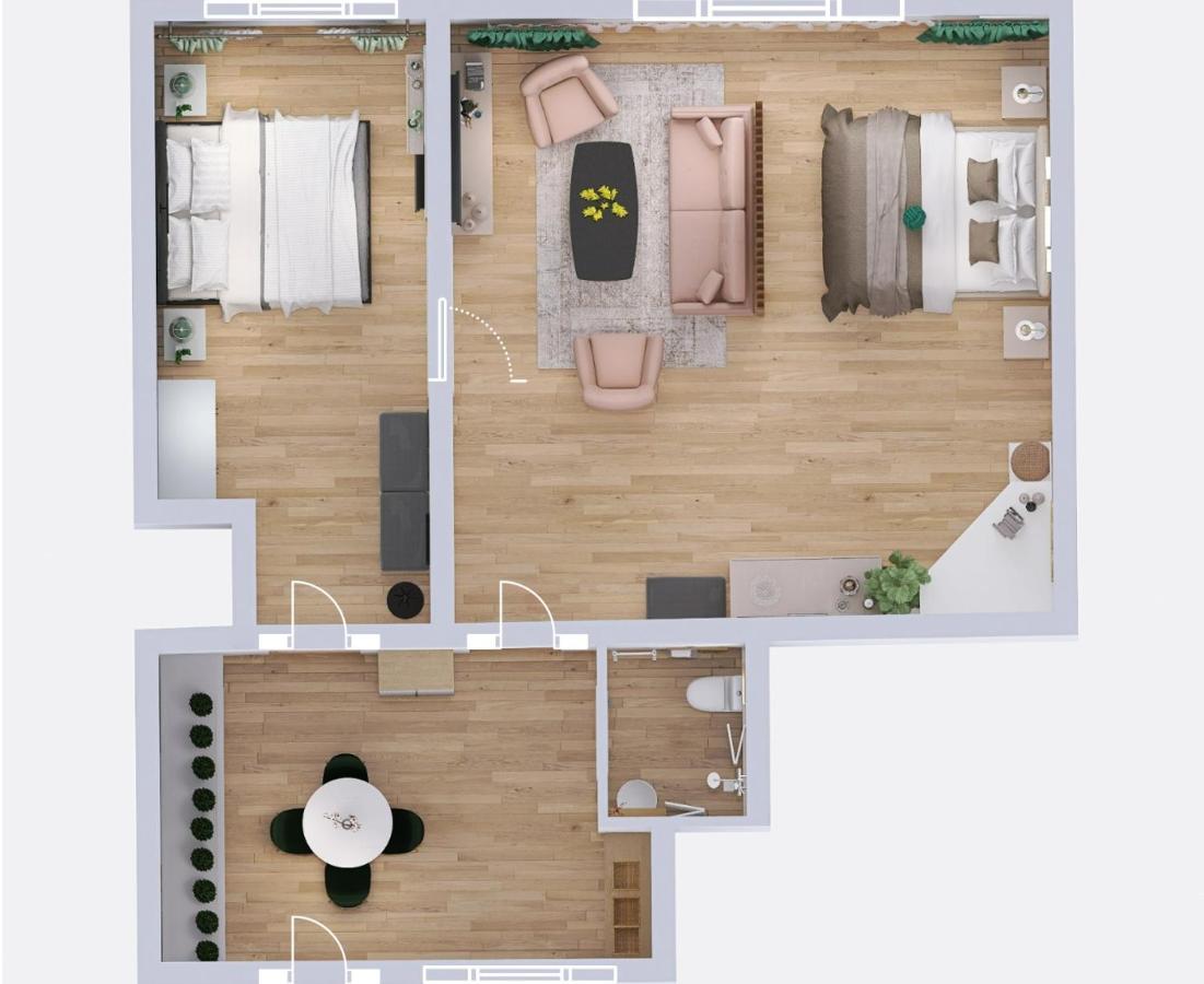 B8 - Spacious, Charming In 公寓 *